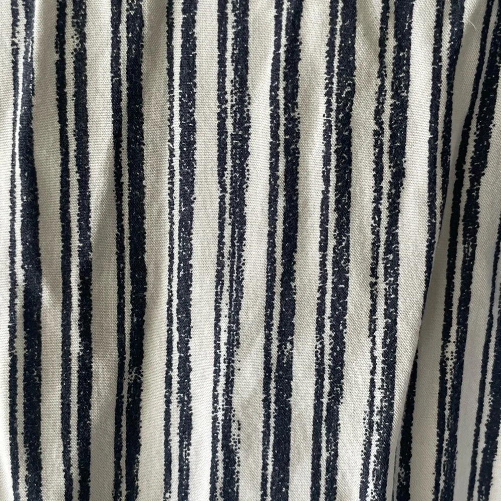 Velvet Heart Black and White Striped Button Down Shirt - Picture 7 of 8